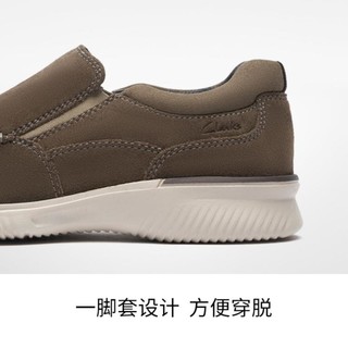 Clarks 其乐 日常休闲 复古一脚蹬潮流舒适男休闲鞋 都纳韦