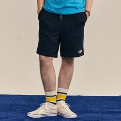 TEENIE WEENIE 小熊男装重磅卫裤夏季时尚休闲抽绳运动短裤