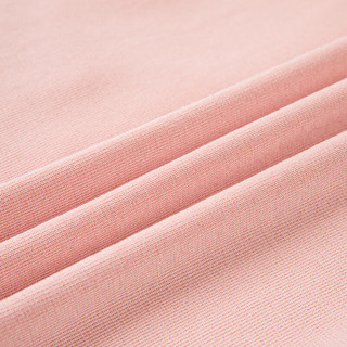 洛可可（ROCOCO）粉色露肩上衣夏季薄款针织一字肩上衣 粉色 M