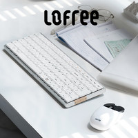 LOFREE 洛斐 小顺矮轴机械键盘无线蓝牙Gasket平板电脑苹果办公超薄