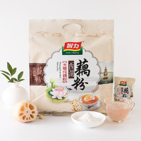 ZHILI 智力 无糖纯藕粉400g/袋（20g*20条）未添加糖杭州西湖藕粉早餐代餐粉