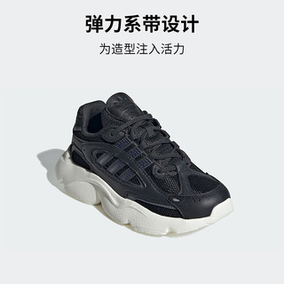 阿迪达斯（adidas）童鞋24春秋儿童运动鞋OZMILLEN男小童网面老爹鞋跑步鞋IG1843黑 33.5码/1.5uk/适合脚长20.5cm