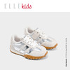 ELLEKIDS童鞋儿童运动鞋2024春季男童鞋防滑轻便跑步鞋女童休闲鞋子 银色 33码适合脚长20-20.3