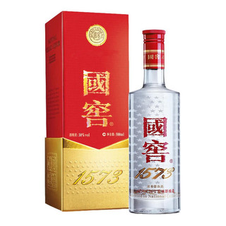 泸州老窖国窖1573酒38度500ml*1瓶浓香型白酒送礼正品