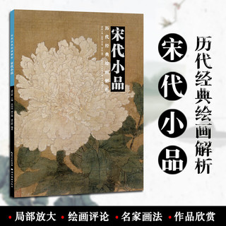 百亿补贴：宋代小品 历代经典绘画解析 盛天晔 初学绘画入门书籍 传统水