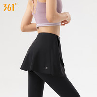 361° 瑜伽裤遮挡裙防走光一片式外搭运动遮臀裙罩短裙瑜伽裙遮跑步罩裙