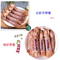 熟冻皮皮虾母1斤+皮皮虾公2斤