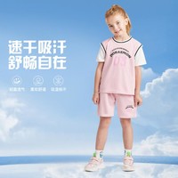 哆啦A梦 男女童套装2023夏装新款中大童运动篮球服套装