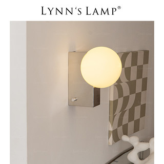立意 Lynn's立意 北欧调光壁灯 圆球玻璃书房工作室包豪斯卧室卫生间灯