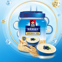 QUAKER 桂格 快煮燕麦片 1kg 罐装