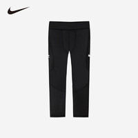 NIKE 儿童童装打底裤NY2422023GS-001 正黑色 150/63(M)