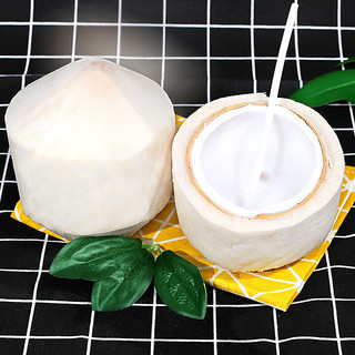 【天然奶香】泰国椰青 长在树上的矿泉水 2个装 特大果（单果3-4斤）