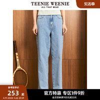 TEENIE WEENIE TeenieWeenie小熊奥莱复古牛仔裤长裤宽松工装裤阔腿裤女