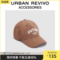 URBAN REVIVO 女士时尚休闲字母牛仔棒球帽UAWA30214