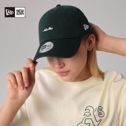 newera纽亦华2024夏季新款字母logo棒球帽男女遮阳软顶鸭舌帽子