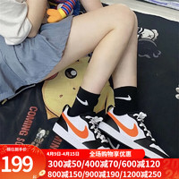 NIKE 耐克 女鞋2024夏季新款COURT BOROUGH运动百搭休闲小白鞋BQ5448 BQ5448-115 37.5