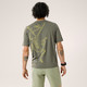  ARC'TERYX 始祖鸟 ARC’TERYX始祖鸟 CORMAC ARC'BIRD LOGO SS 透气 男子 速干短袖T恤 Forage Heather II/幽雾绿 S　