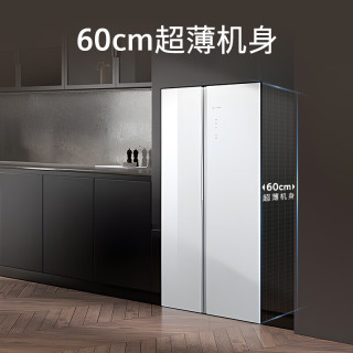 西门子 抗菌净味 对开门电冰箱  白色系 512L