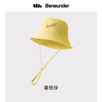 Beneunder 蕉下 栖原系列 男女款渔夫帽 6923278504282 刺绣款 暮榄绿