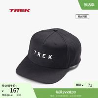 TREK 崔克 时尚经典LOGO纯棉舒适透气可调节平檐棒球帽