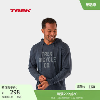 TREK 崔克 Bicycle Co. 柔软亲肤轻盈休闲百搭半修身帽衫卫衣