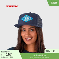 TREK 崔克 Diamond透气舒适简洁时尚LOGO卡车司机帽平檐棒球帽