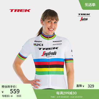 TREK 崔克 Santini Trek-Segafredo车队车迷冠军版女式短袖骑行服
