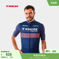 TREK 崔克 公路越野队车迷版Santini男式时尚速干透气短袖骑行服