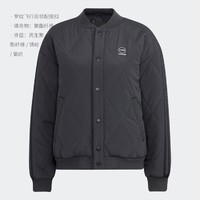 adidas NEO 复古简约保暖百搭 女纽扣棉服冬装棉衣