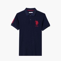 U.S. POLO ASSN. 春夏男士翻领舒适短袖大众休闲纯棉亲肤POLO衫