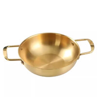 元代 汤锅(20cm、1.2L、不锈钢、金色)