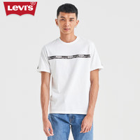 Levi's 李维斯 24春夏男士短袖T恤潮流休闲16143-0612 白色