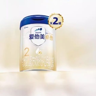 卓傲 较大婴儿配方奶粉 2段 800g*2罐