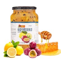 hanjin 韩今 韩国进口 韩今蜂蜜柚子茶蜂蜜果味茶冲调品 蜂蜜柠檬百香果茶1kg