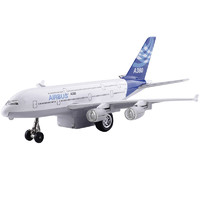 CAIPO 彩珀 合金飞机A380客机空中客车大型客机 声光回力模型儿童玩具
