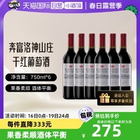 Penfolds 奔富 洛神山庄西拉赤霞珠干红葡萄酒750m*6瓶