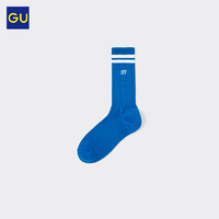 GU 极优 男装袜子logo春季休闲时尚舒适百搭长筒袜346528
