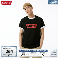 Levi's 李维斯 2024春季新款男重磅情侣T恤A4391-0002