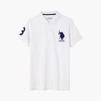 U.S. POLO ASSN. 春夏男士翻领舒适短袖大众休闲纯棉亲肤POLO衫