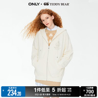 ONLY 早春GB TEDDY BEAROVERSIZE卫衣女|12339R004