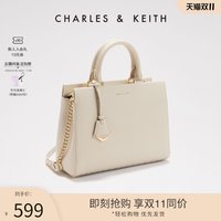 CHARLES & KEITH CHARLES＆KEITH冬女包CK2-50160095-2大容量手托特包