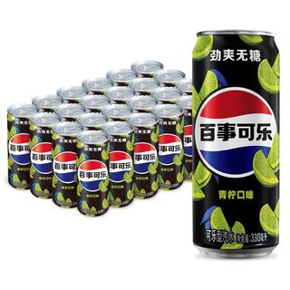 可乐无糖多口味碳酸饮料细长罐330ml0糖0卡包装随机 1件装