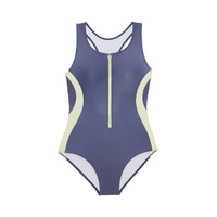 Aimer 爱慕 运动泳装女律动泳池系列无托无袖连体泳衣