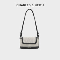 CHARLES & KEITH CHARLES&KEITH24夏新品CK2-20271345绳结编织旅游腋下斜挎帆布包