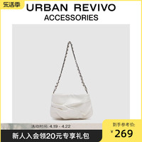 URBAN REVIVO 褶皱单肩包