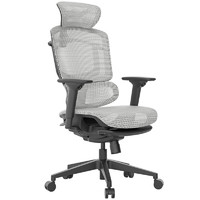 GTCHAIRGTCHAIR/高田赛雷人体工学椅护腰办公电脑座椅久坐不累可躺椅子 黑色 框灰网3D扶手140度大仰角 黑色 框灰网|3D扶手140度大仰角