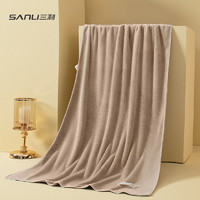 SANLI 三利 浴巾 70*140cm 270g 咖色