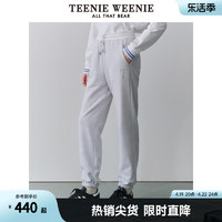 TEENIE WEENIE TeenieWeenie小熊女装2024春季新款慵懒风简约宽松束脚卫裤休闲裤