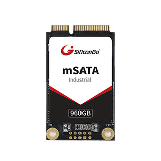 Silicongo国产化 512GB SSD固态硬盘 MSATA接口 纤薄小巧 动力强劲支持台式机工作站服务器