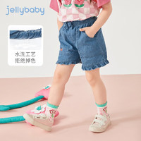 JELLYBABY 儿童女童牛仔裤短裤